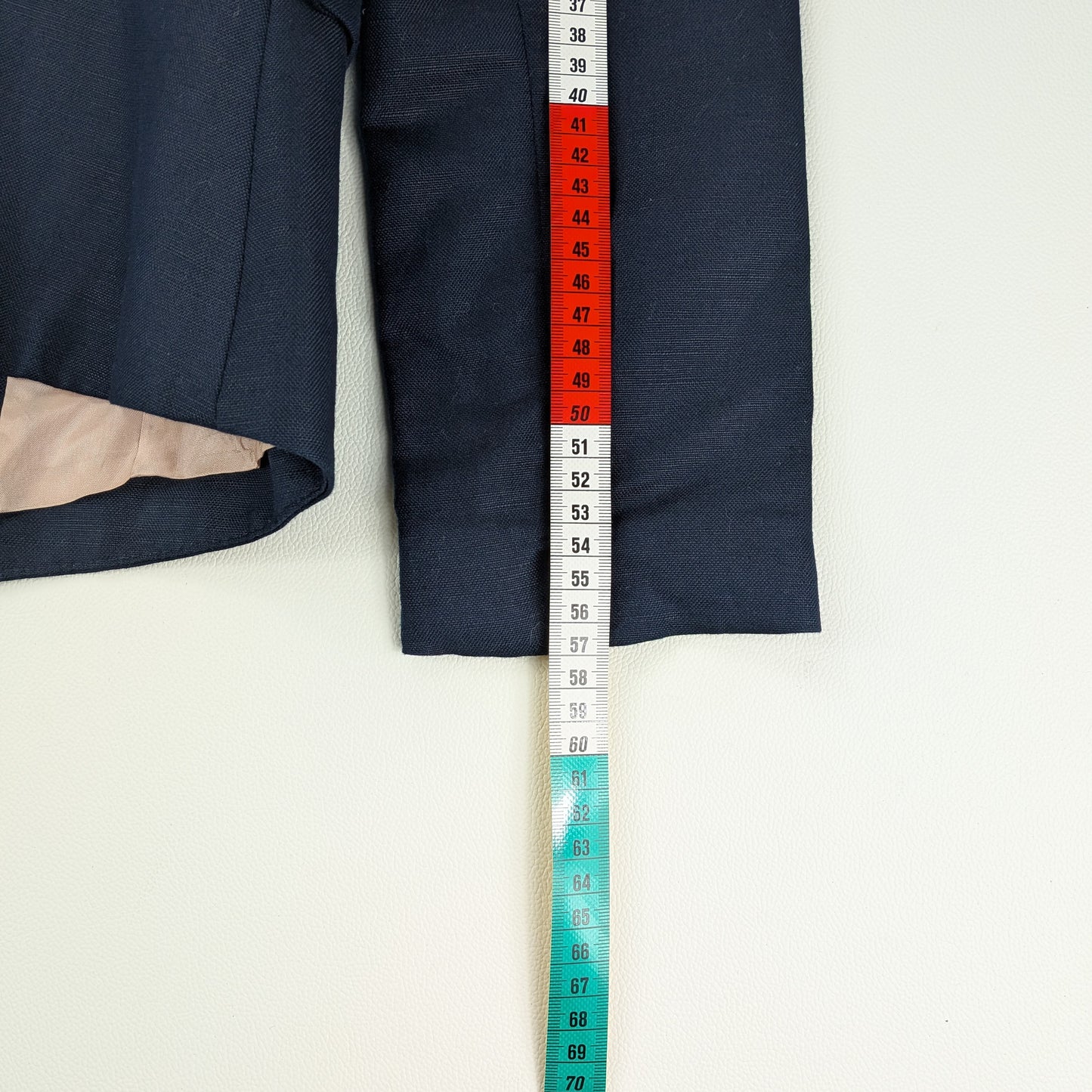 Blazer Mango donna sartoriale cotone lino elegante - S/M