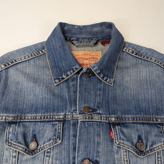 Giacca denim Levi's 70500 vintage 90s classic trucker - L
