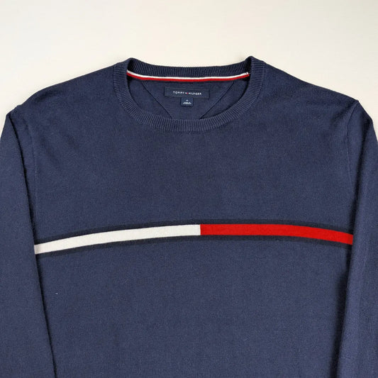Felpa vintage Tommy Hilfiger street-preppy - M