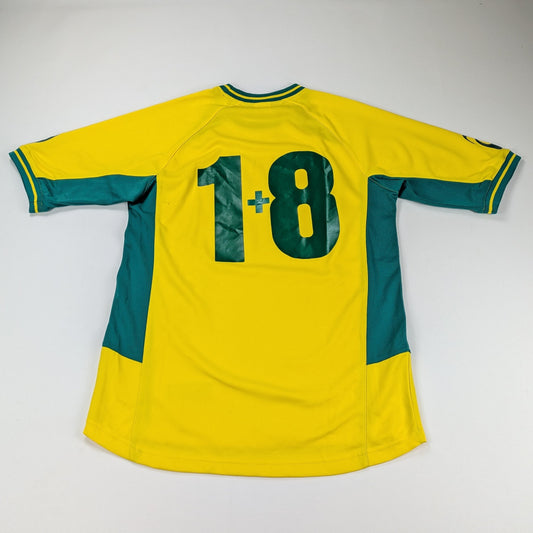 Maglia tecnica vintage Asics Team Line football training - S/M