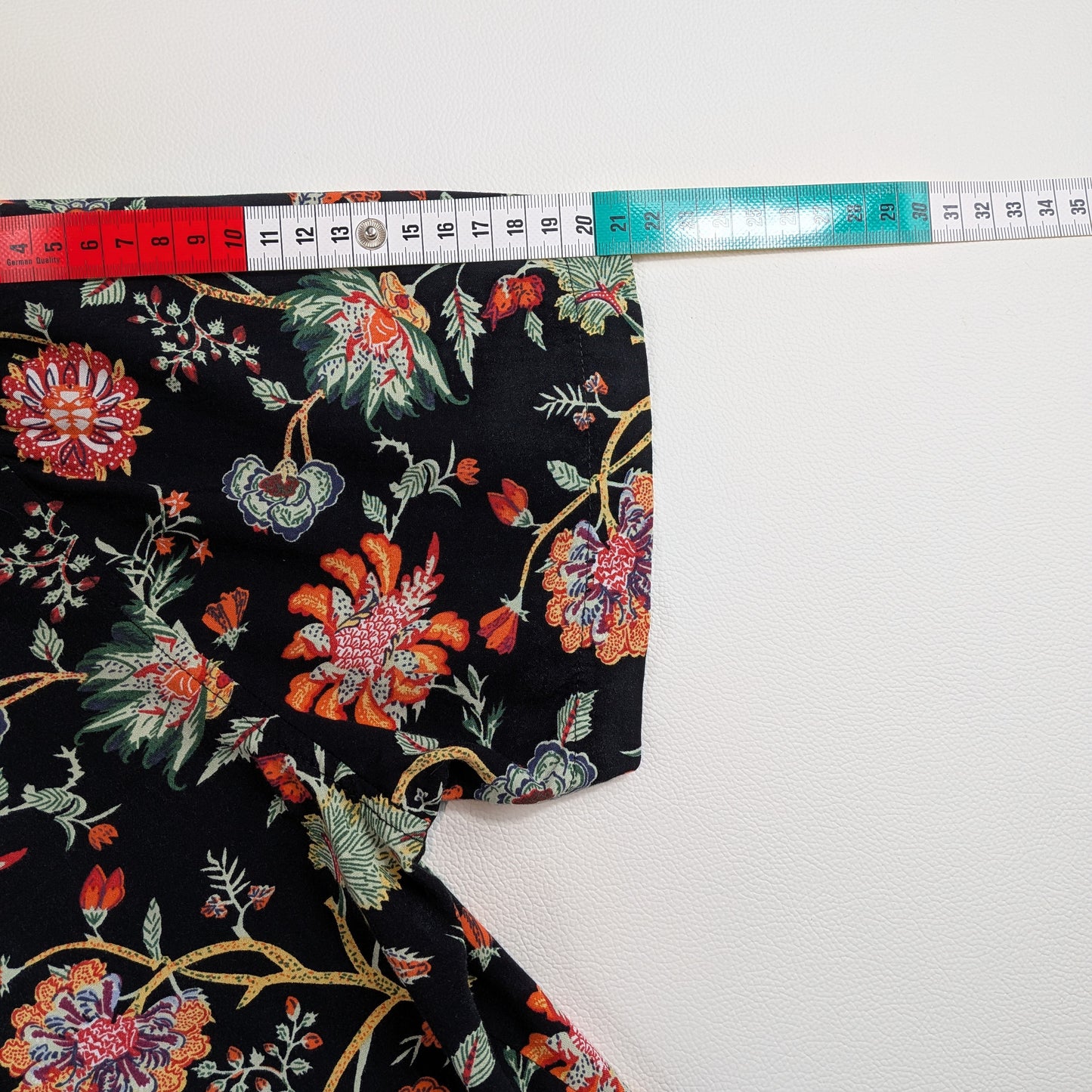 Camicia Cotton&Silk floreale multicolor retrò - L