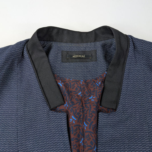 Blazer vintage Kookai corto micro trama elegante - XS/S
