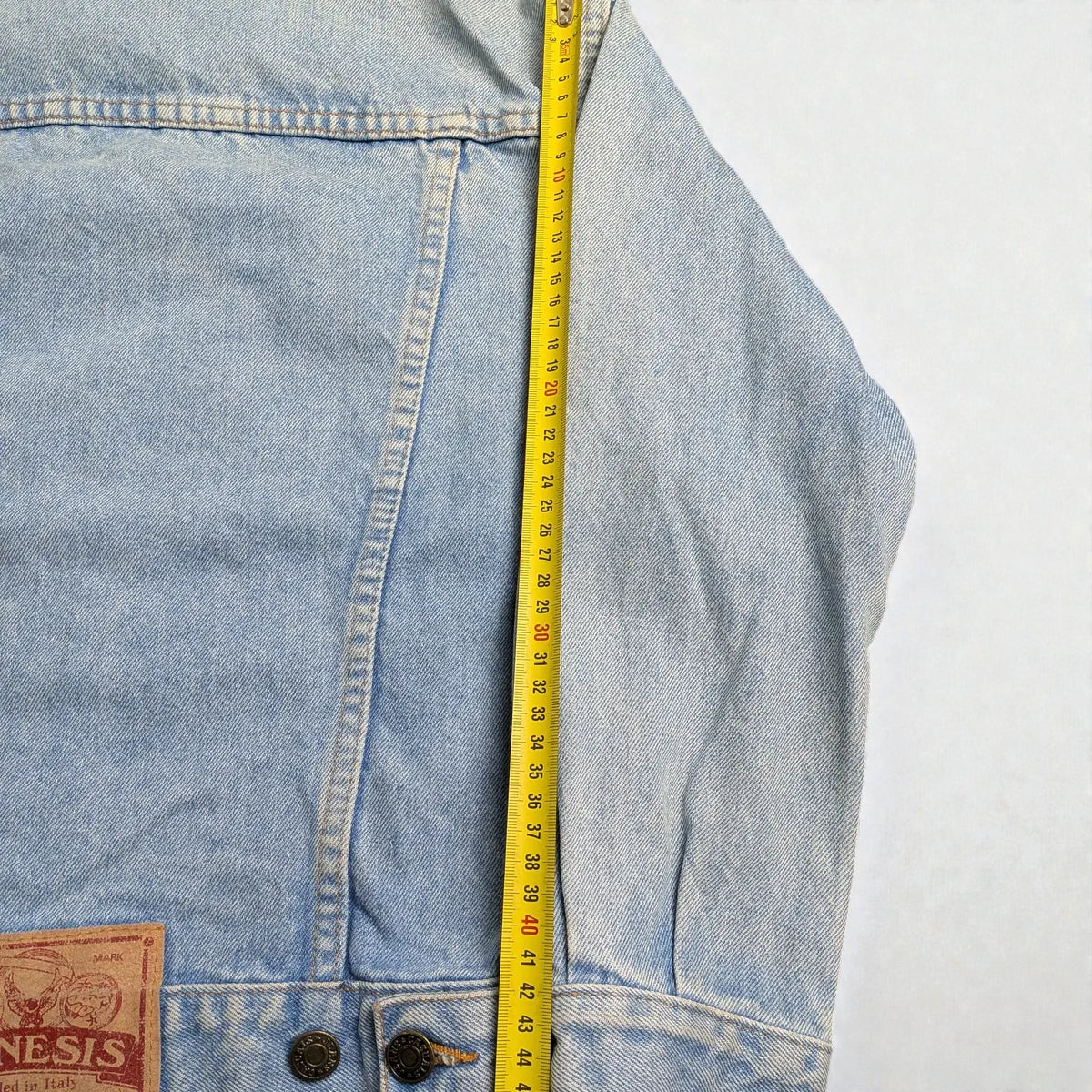 Giacca in jeans vintage Genesis anni ’90 - S