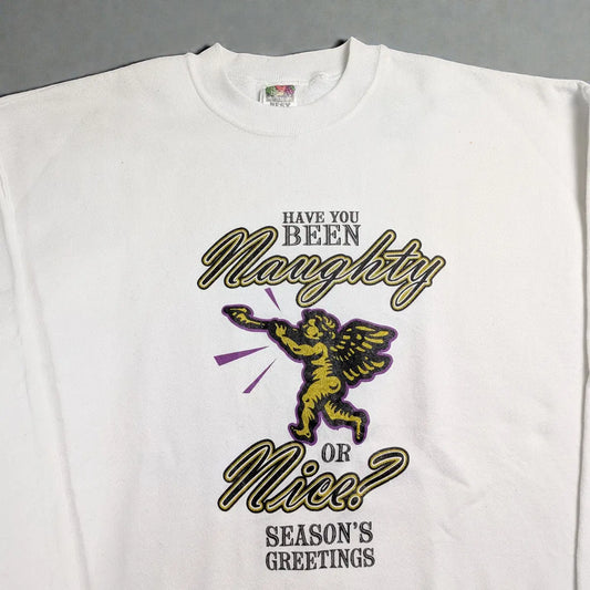 Felpa vintage Fruit of the Loom anni 90 - L/XL