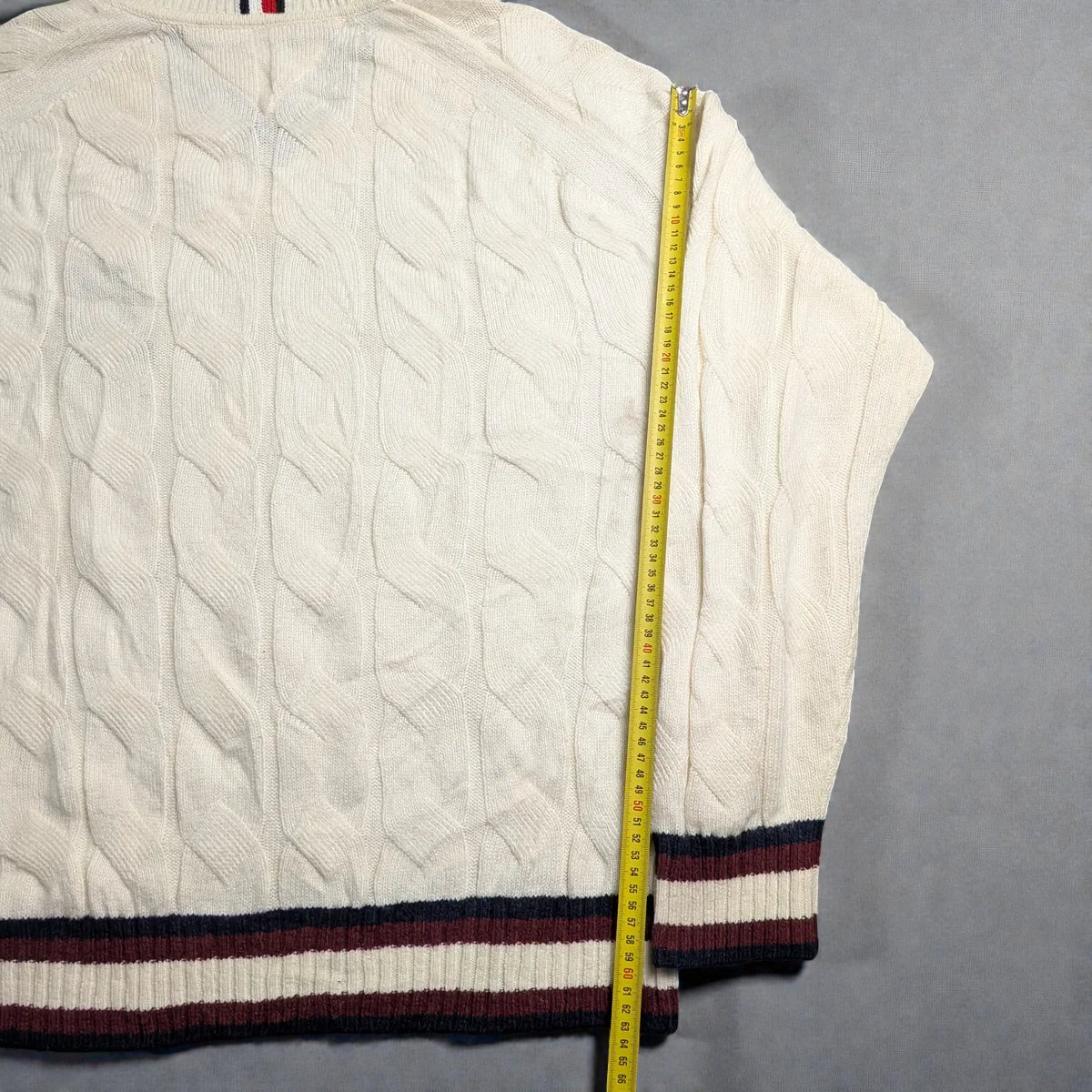 Tommy Hilfiger Monogram Wool Blend Sweater - L