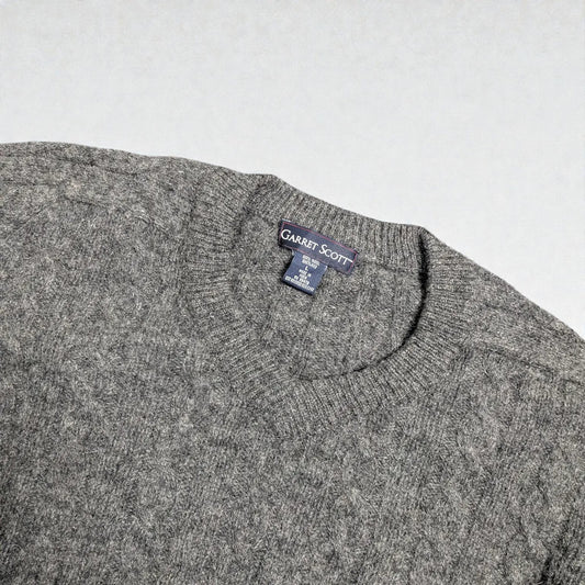 Maglione vintage in lana Shetland - L