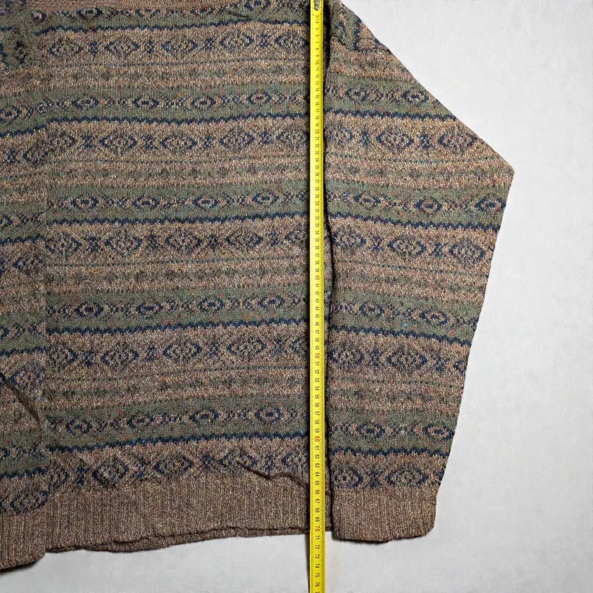 Eddie Bauer Vintage Wool Tweed Sweater with Neps - XL/2XL