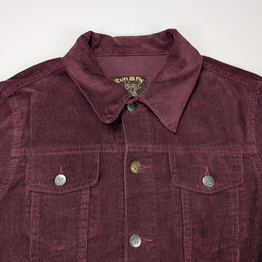 Giacca trucker vintage Run & Fly made in UK - S