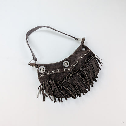 Borsa piccola boho-western retro Y2K vintage folk festival biker