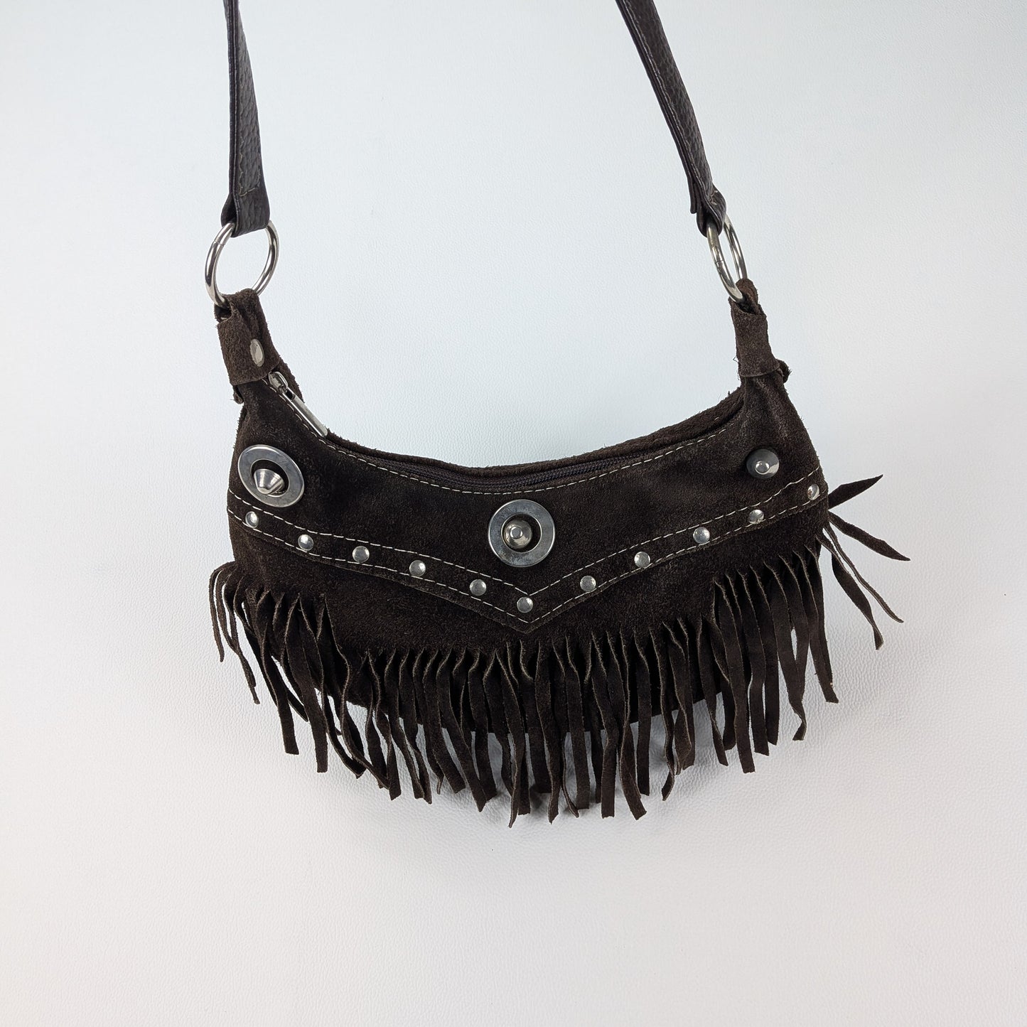 Borsa piccola boho-western retro Y2K vintage folk festival biker
