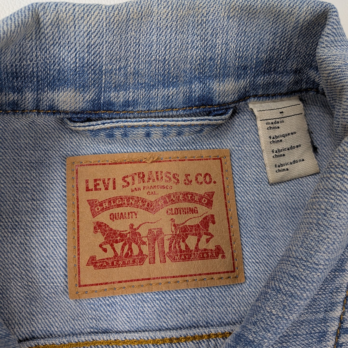 Giacca denim Levi’s vintage classico 90s Y2K - M