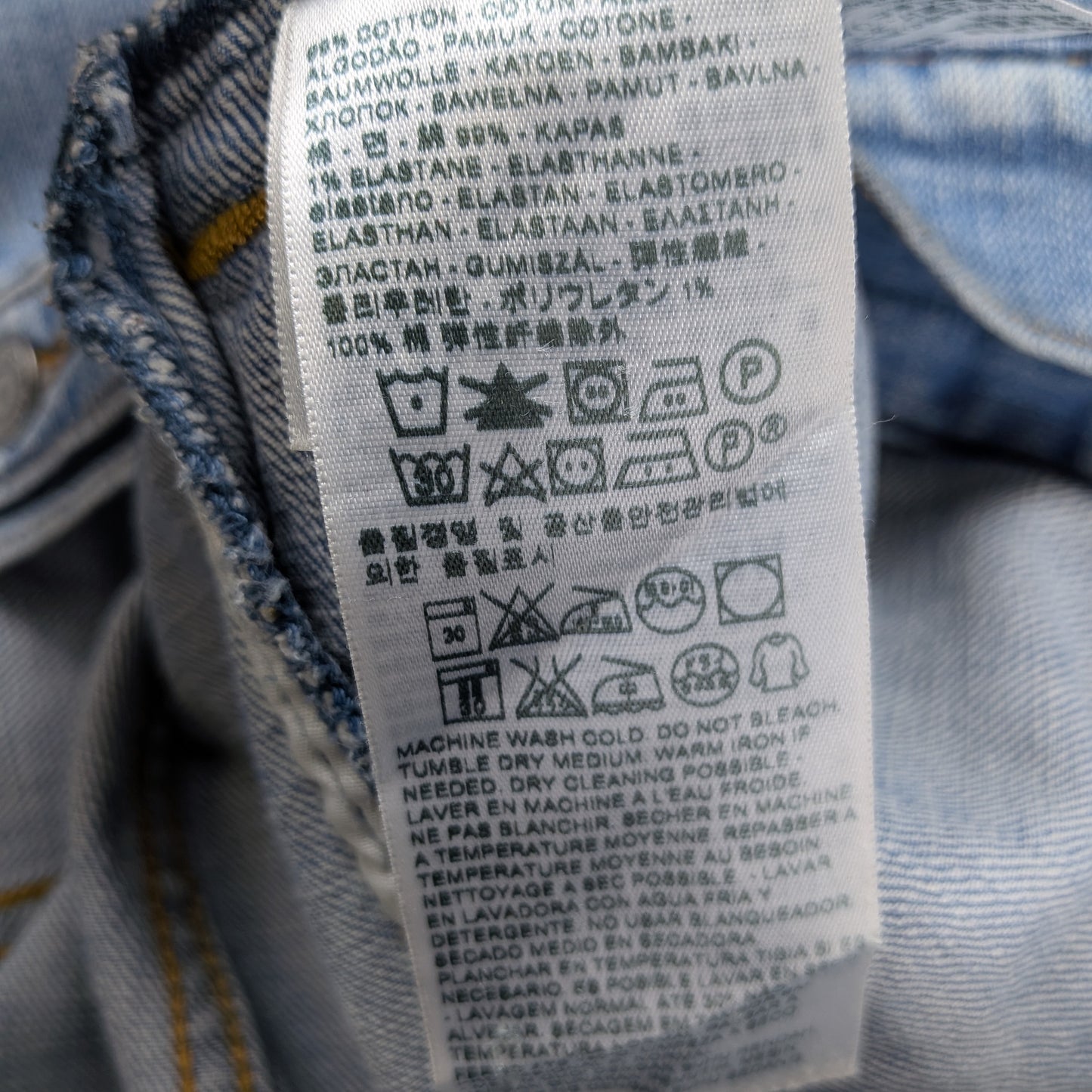 Giacca denim Levi’s vintage classico 90s Y2K - M