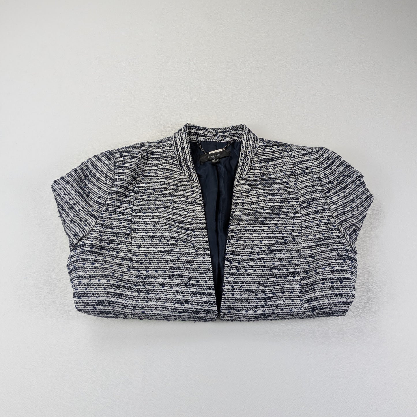Blazer Mango stile giacca bouclé vintage chic - XS/S
