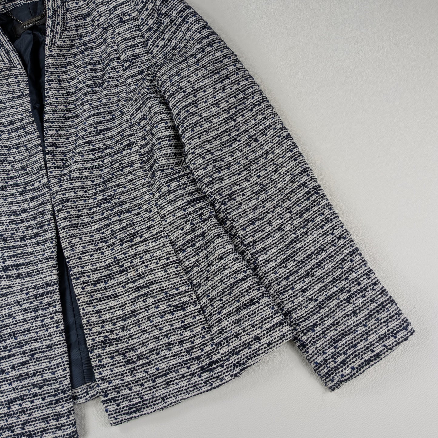 Blazer Mango stile giacca bouclé vintage chic - XS/S