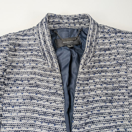 Blazer Mango stile giacca bouclé vintage chic - XS/S
