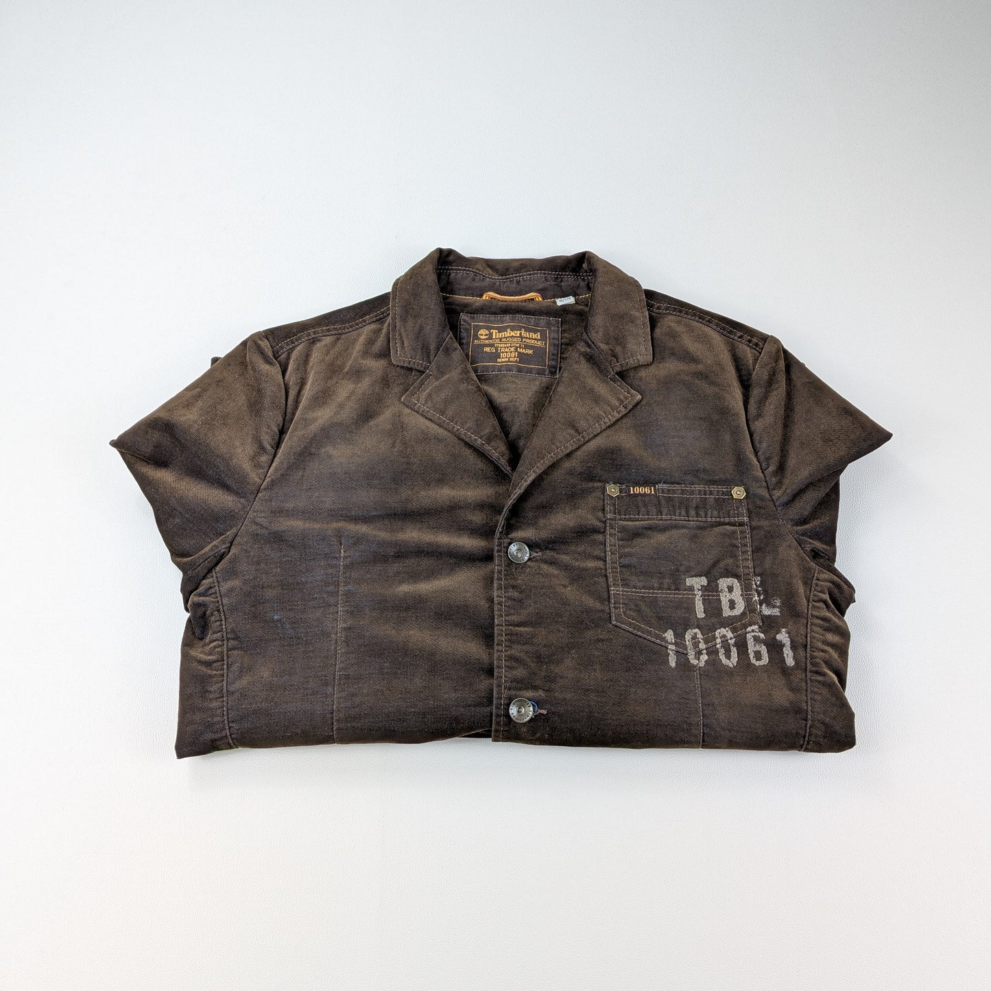 Giacca vintage Timberland rare denim rugged workwear - S/M