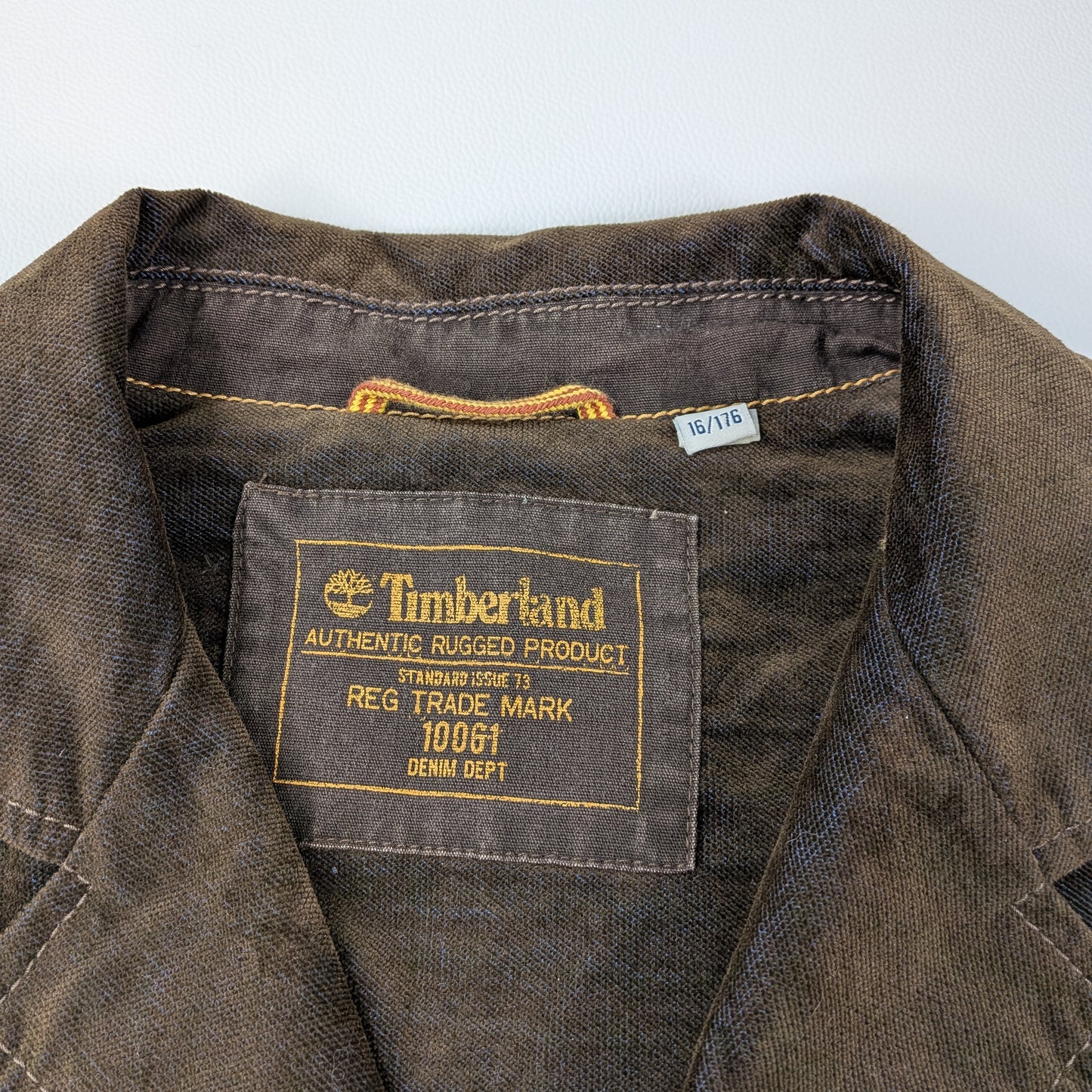 Giacca vintage Timberland rare denim rugged workwear - S/M