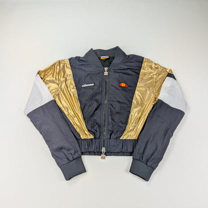 Giacca Ellesse vintage Y2K sporty-glam cropped - XS/S