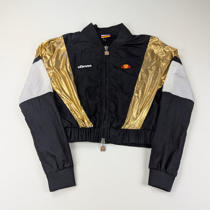 Giacca Ellesse vintage Y2K sporty-glam cropped - XS/S