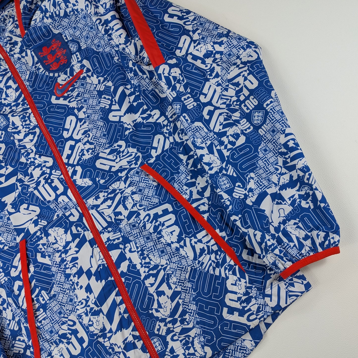 Giacca da calcio Nike X England AWF All Weather - S/M
