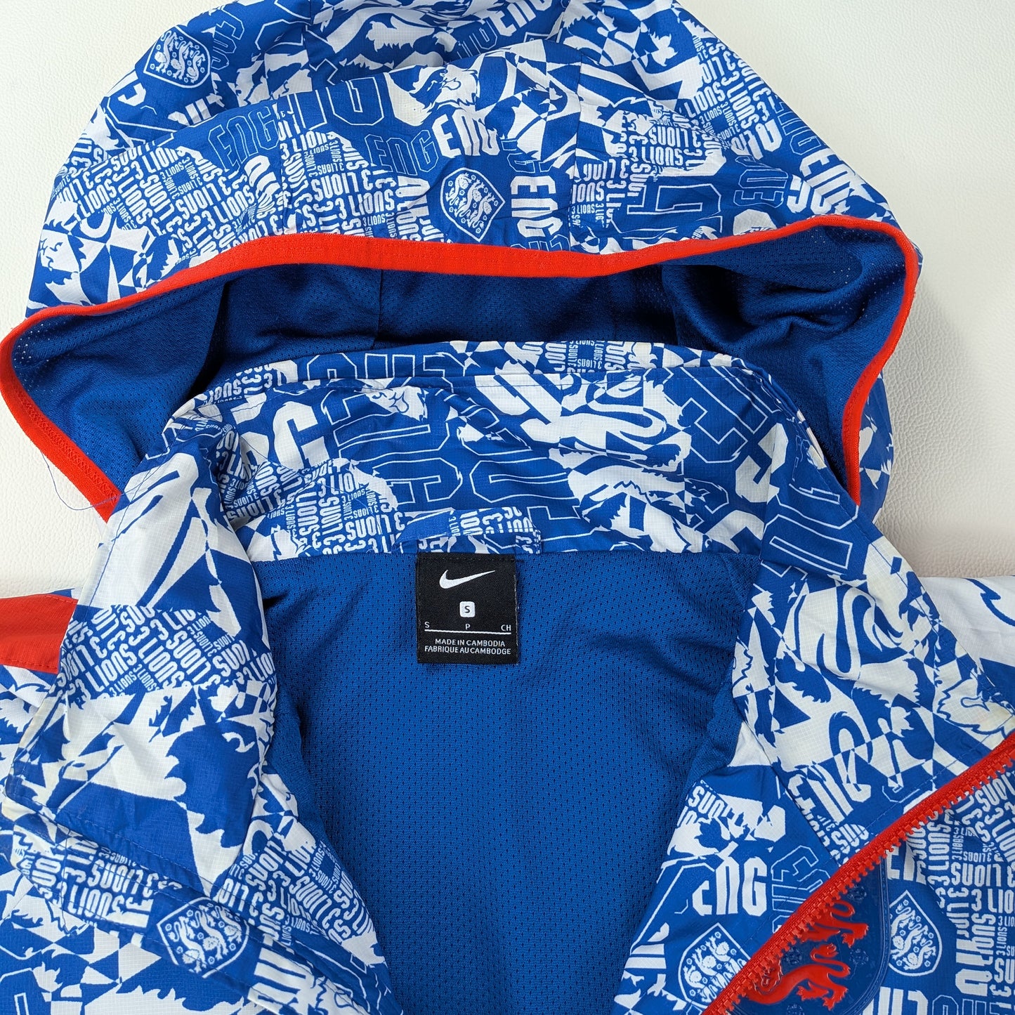 Giacca da calcio Nike X England AWF All Weather - S/M