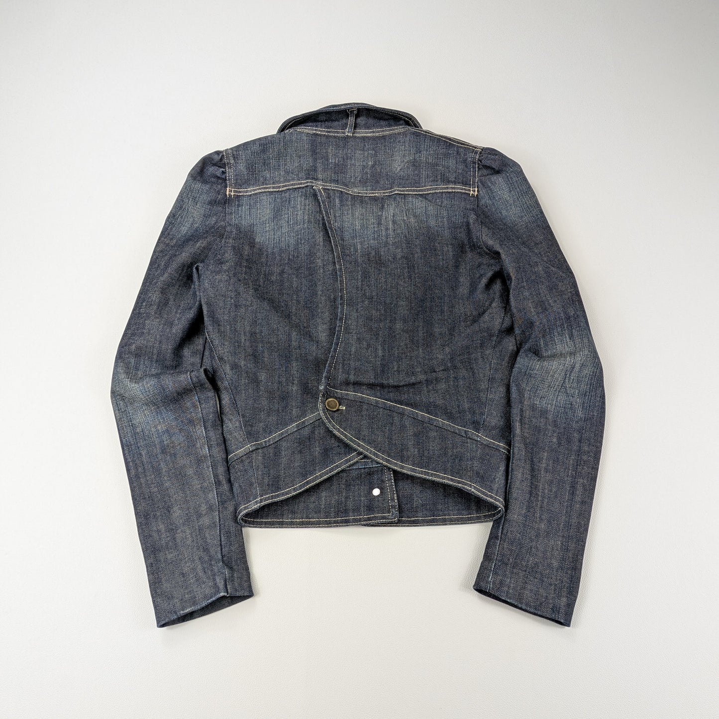 Giacca Kookai vintage denim cropped Y2K - XS/S