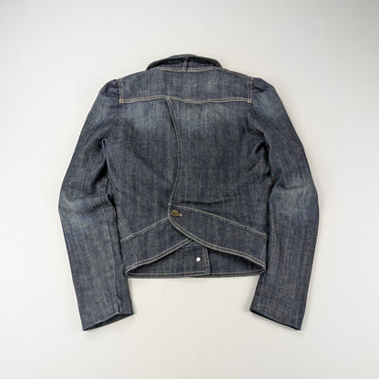 Giacca Kookai vintage denim cropped Y2K - XS/S