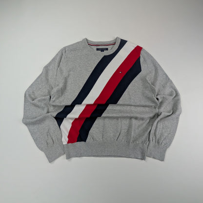 Felpa vintage Tommy Hilfiger streetwear sporty - M