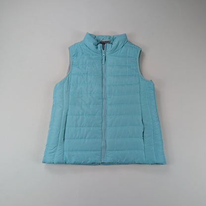 Gilet imbottito Mango azzurro pastello streetwear - XS/S