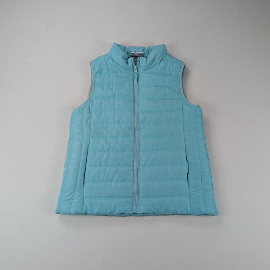 Gilet imbottito Mango azzurro pastello streetwear - XS/S