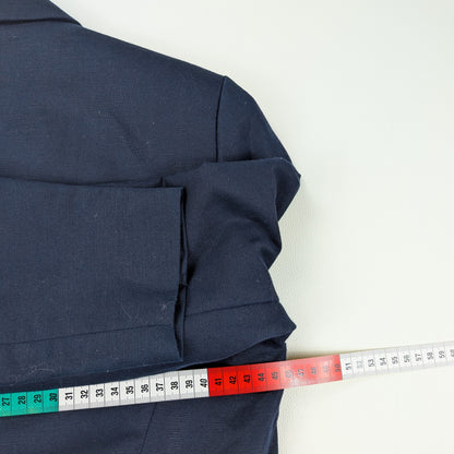 Blazer Mango donna sartoriale cotone lino elegante - S/M
