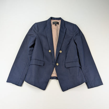 Blazer Mango donna sartoriale cotone lino elegante - S/M