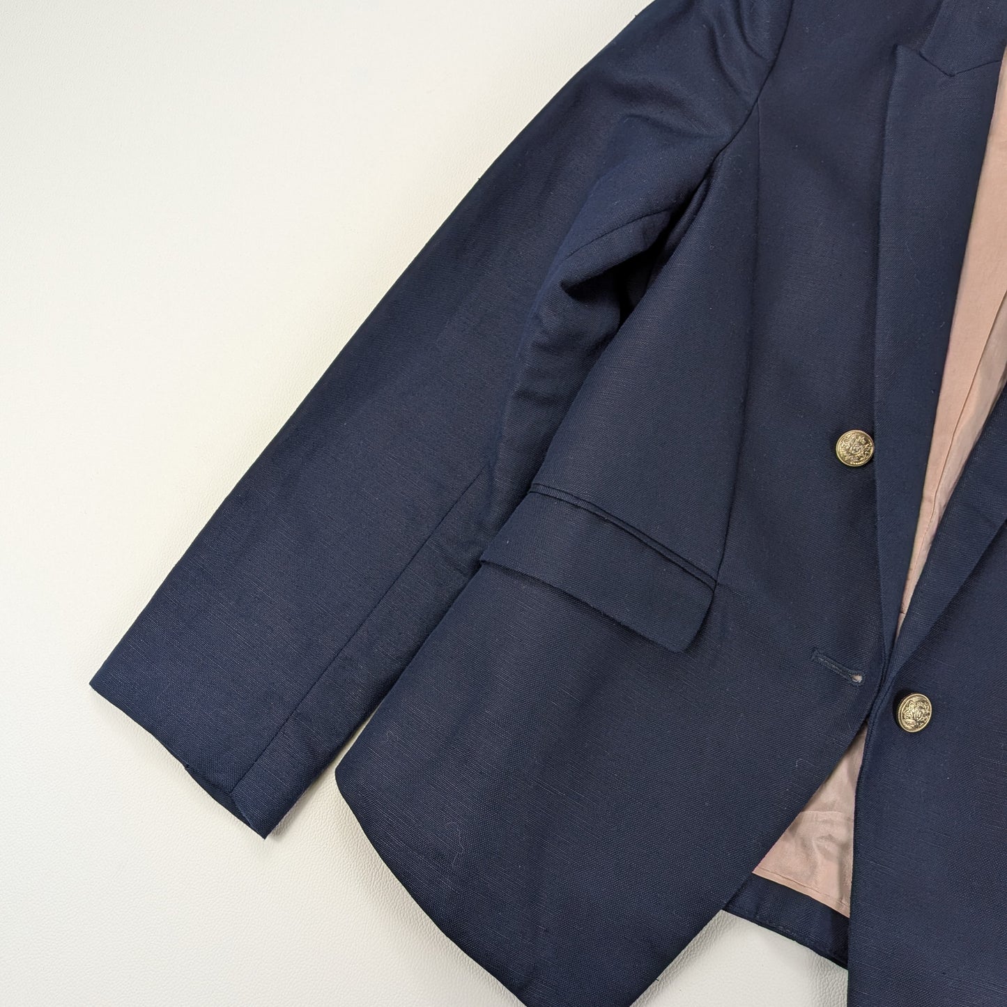 Blazer Mango donna sartoriale cotone lino elegante - S/M