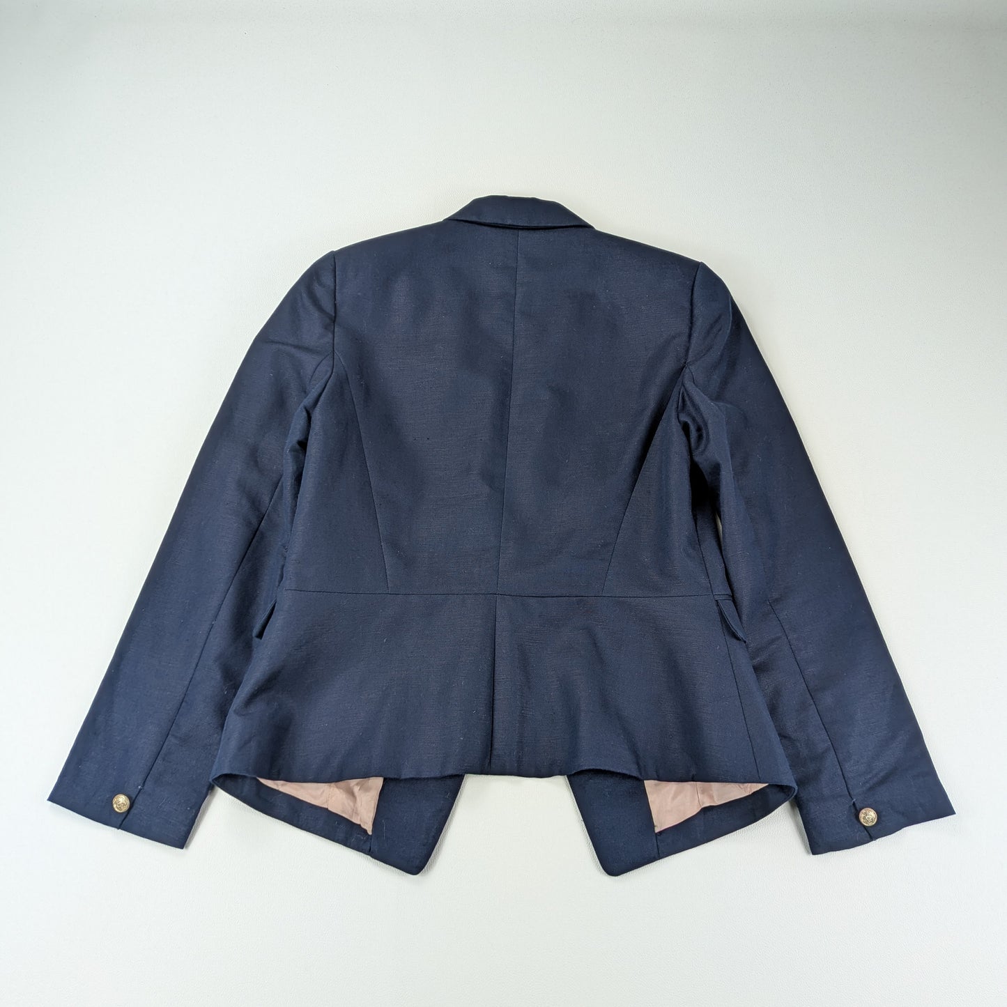 Blazer Mango donna sartoriale cotone lino elegante - S/M