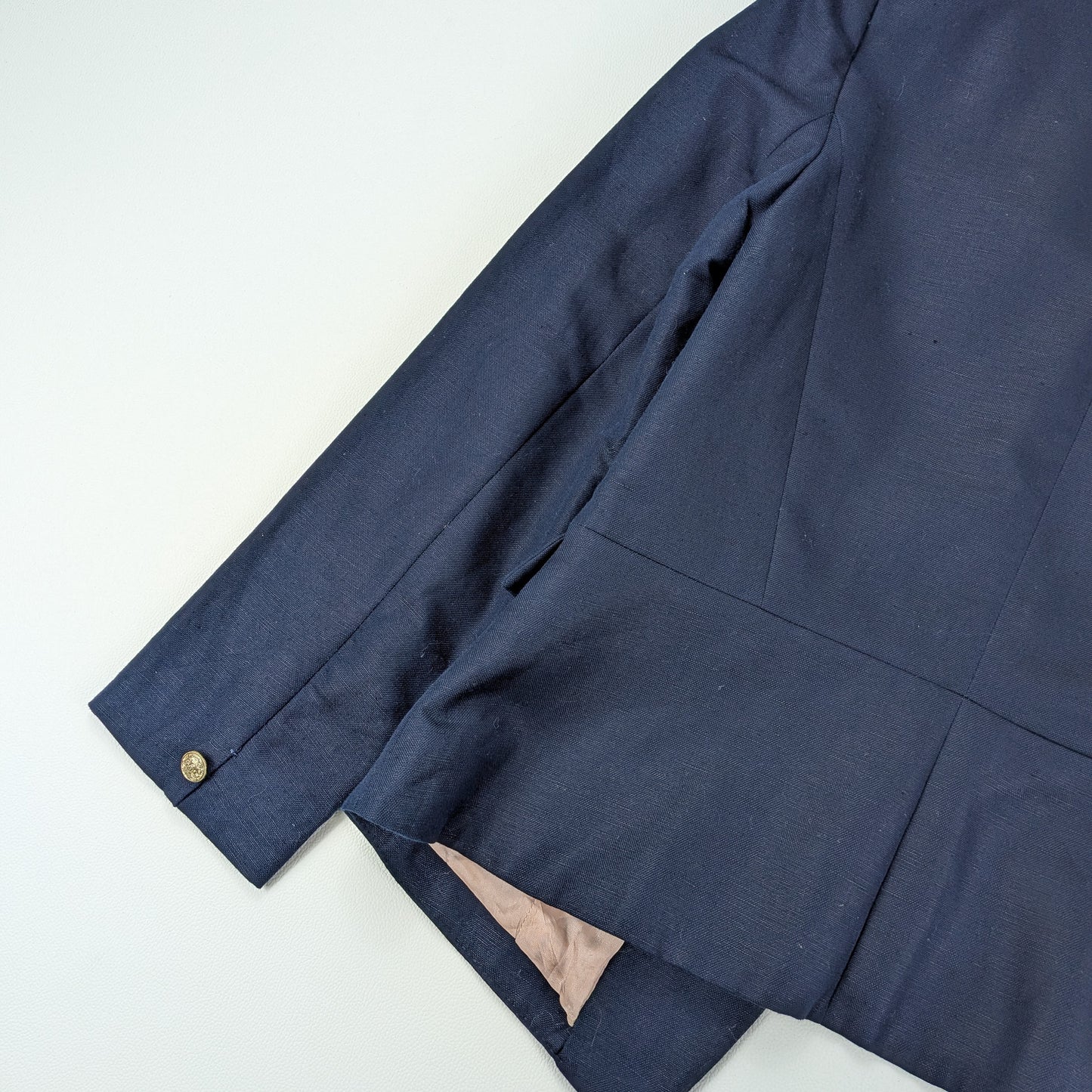 Blazer Mango donna sartoriale cotone lino elegante - S/M