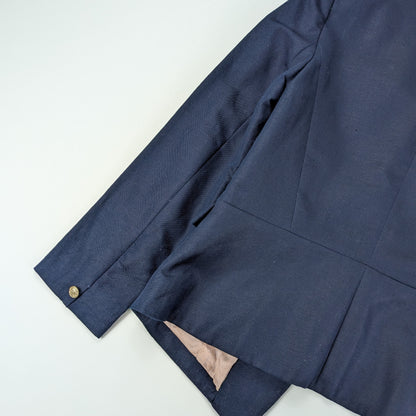 Blazer Mango donna sartoriale cotone lino elegante - S/M