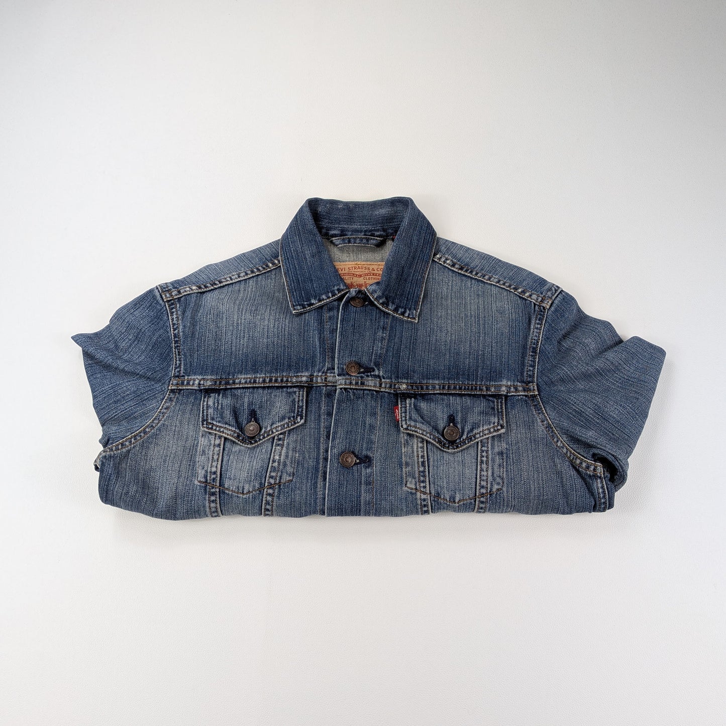Giacca denim Levi's 70500 vintage 90s classic trucker - L