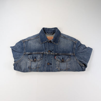Giacca denim Levi's 70500 vintage 90s classic trucker - L