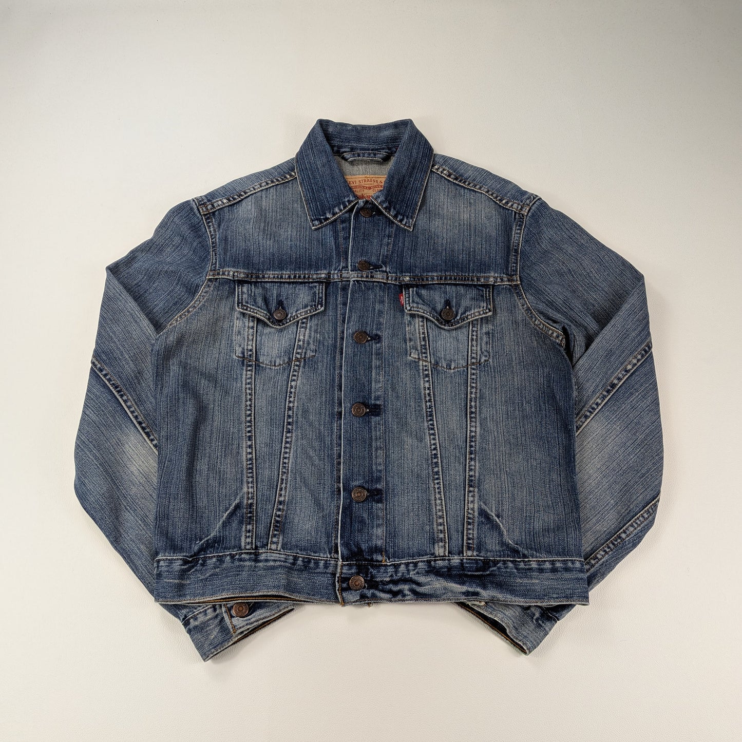 Giacca denim Levi's 70500 vintage 90s classic trucker - L