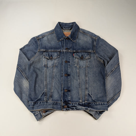 Giacca denim Levi's 70500 vintage 90s classic trucker - L