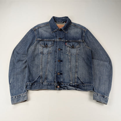 Giacca denim Levi's 70500 vintage 90s classic trucker - L