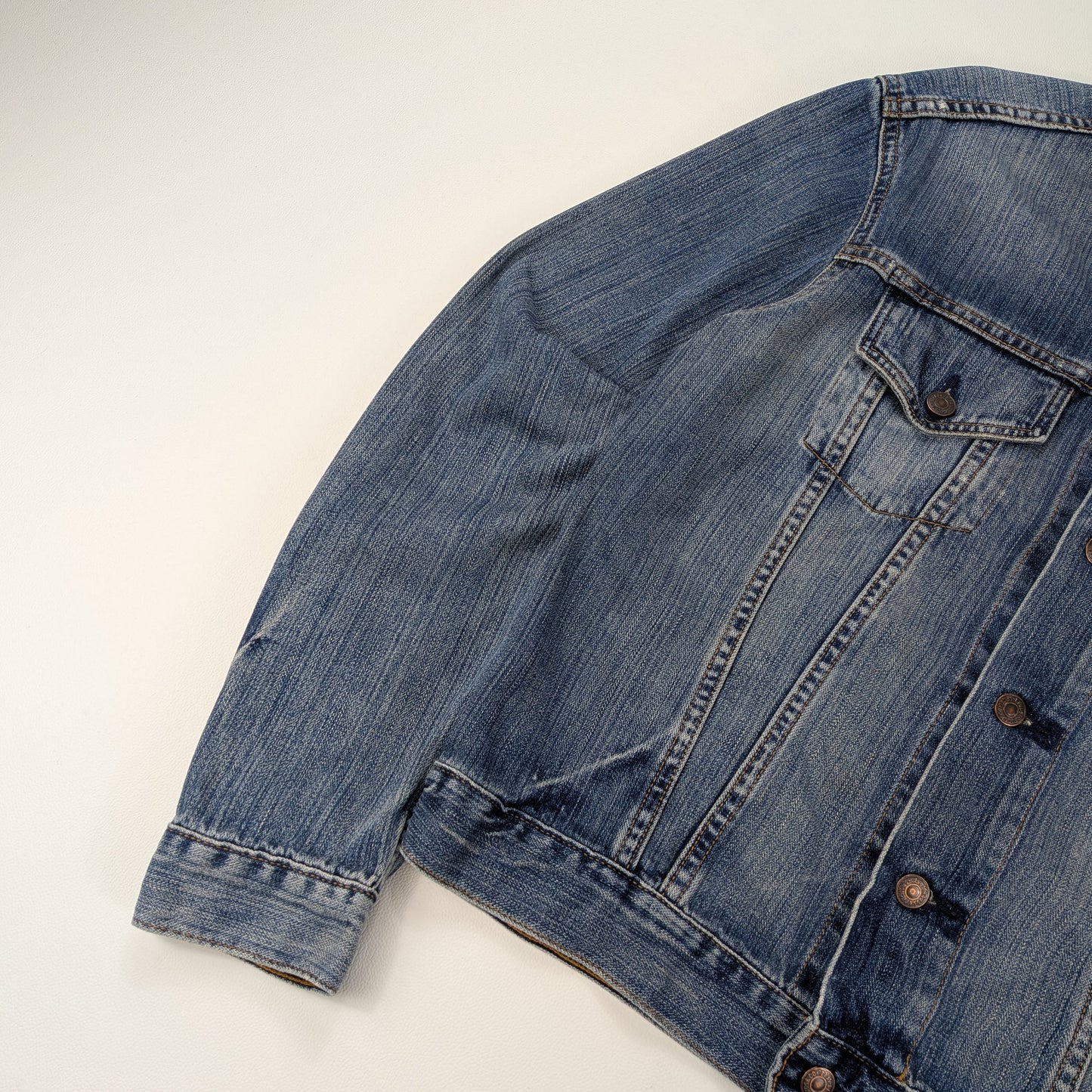 Giacca denim Levi's 70500 vintage 90s classic trucker - L