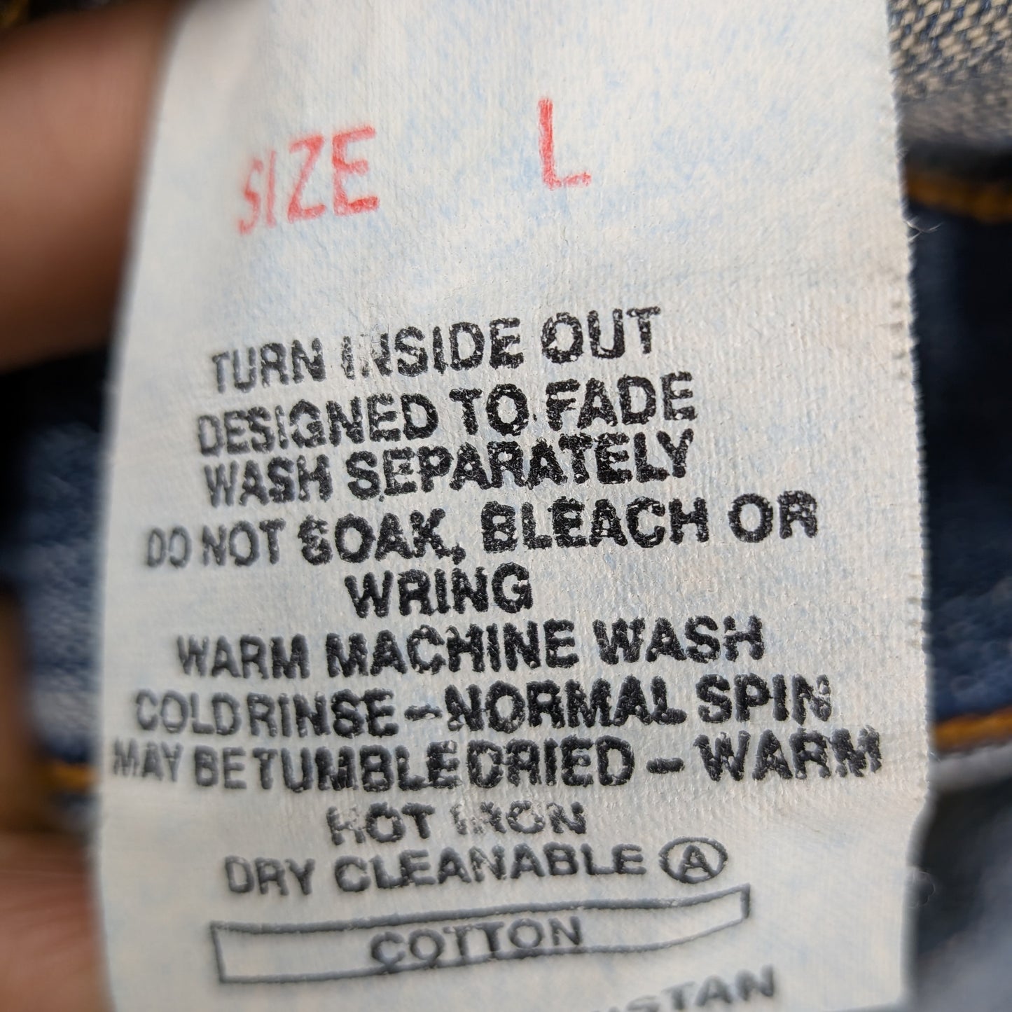Giacca denim Levi's 70500 vintage 90s classic trucker - L