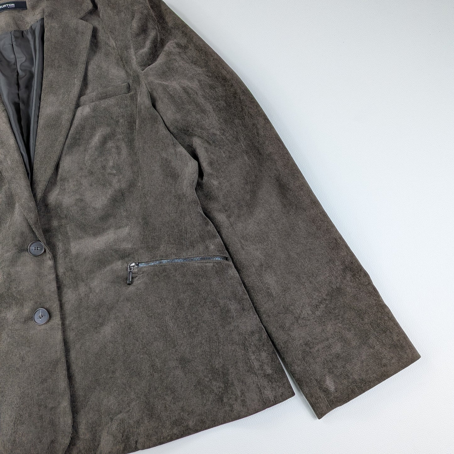 Blazer Burton of London vintage monopetto edgy retro - S/M