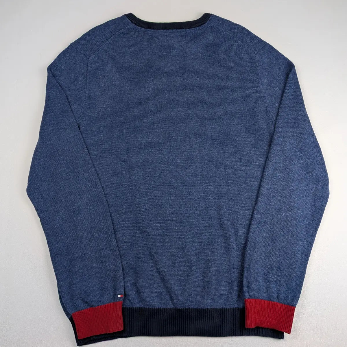 Felpa vintage Tommy Hilfiger maxi logo - XL
