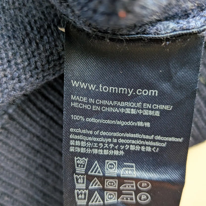 Felpa vintage Tommy Hilfiger maxi logo - XL