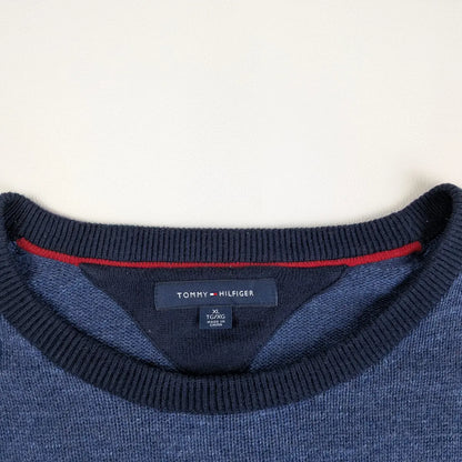 Felpa vintage Tommy Hilfiger maxi logo - XL