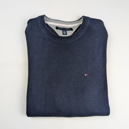 Maglione Tommy Hilfiger girocollo classico elegante - L