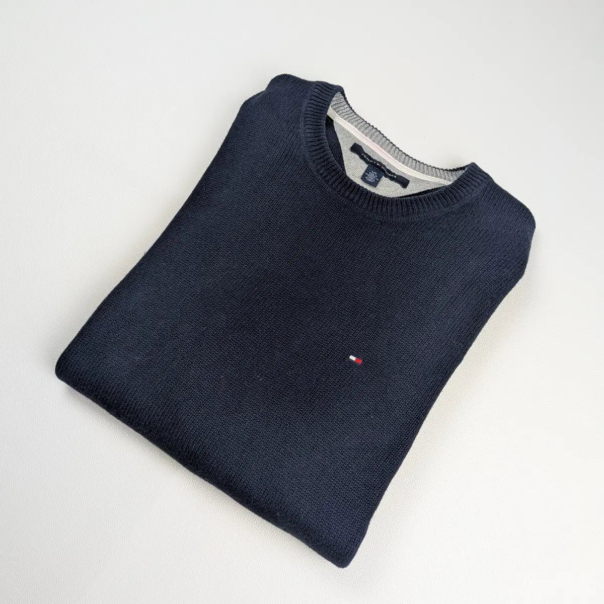 Maglione Tommy Hilfiger girocollo classico elegante - L