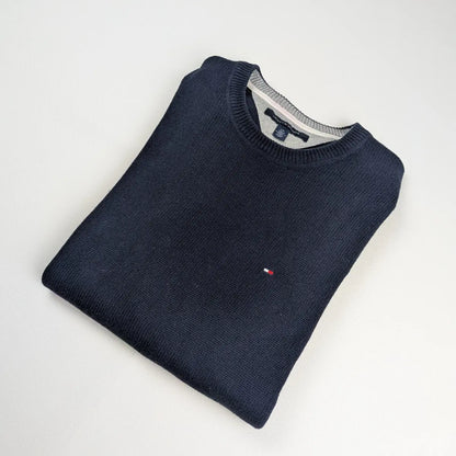 Maglione Tommy Hilfiger girocollo classico elegante - L
